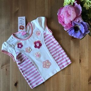 Lipstik NWT Girls’ Embroidered Top